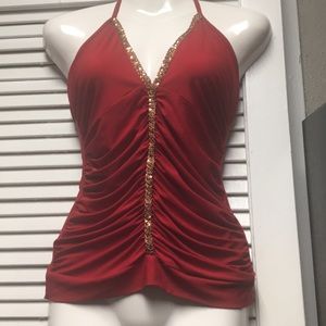 KIAH Halter Top (Stretches for M/Large Size)